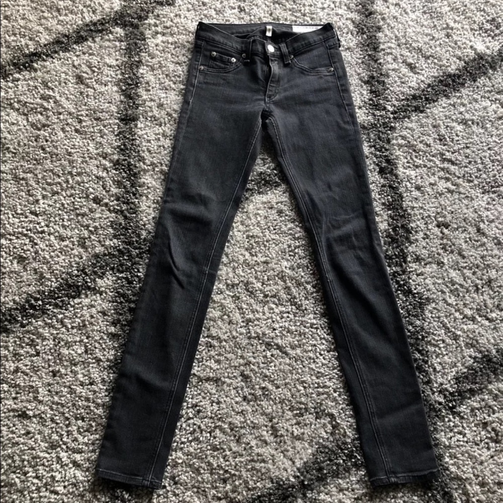 Rag & Bone Dark Wash Skinny Jean